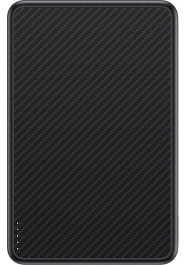 Benks Mp17 Armorgo M-safe Özellikli 600d Aramid Fiber Qi2 Teknolojili Powerbank 15w 10000mah Siyah Siyah