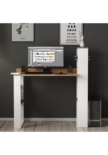 Aron Çalışma Masası Beyaz - Kemençe