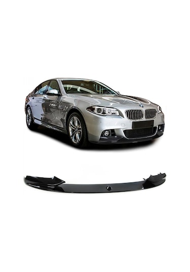 Bmw F10 Ön Tampon Altı Lip M-performance 5serisi Piano Black