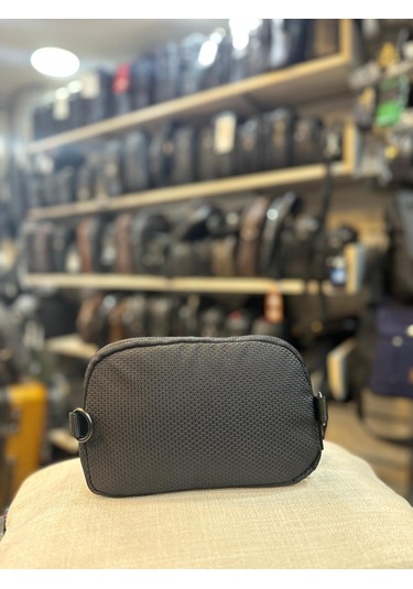 Trg Polo Siyah Su Geçirmez Kumaş El Omuz Çantası Siyah