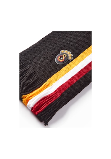 Gsstore Galatasaray Püsküllü Triko Atkı U252178 Siyah