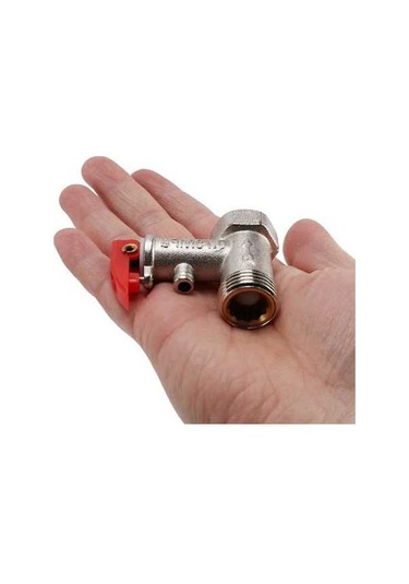 Ulzyvf Bradoo 2x 1/2 Pt Soket Su Kazanı Emniyet Valfi Emniyet Valfi