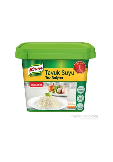 KNORR TAVUK SUYU TOZ BULYON 750 GR