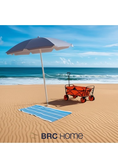 Brc Home Katlanabilir Vagon Taşıma Arabası - Turuncu