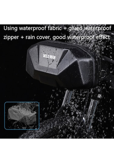 Wild Man X9 3.5l Hardshell Bisiklet Gidon Çantası