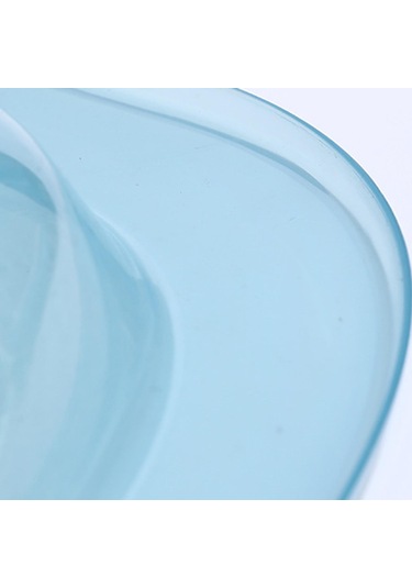 Suntek Tuvalet Oturağı İçin Oturma Banyosu, Çömelmeyi Şeffaf Mavi