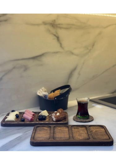 Sunum Tabağı Kahvaltılık Dekoratif