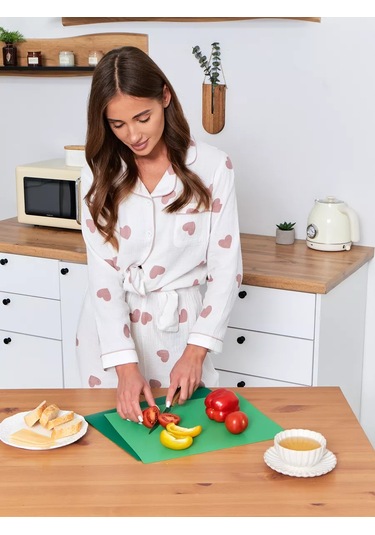 Ikea Mutfak İçin Esnek Kesme Tahtası Seti 140945124 Yeşil