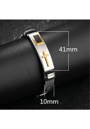 Samdoo Erkekler İçin Titanyum Çelik Bilezik - Gümüş Renkli, İnce Malzeme, Dayanıklı Ve Şık Tasarım Silver