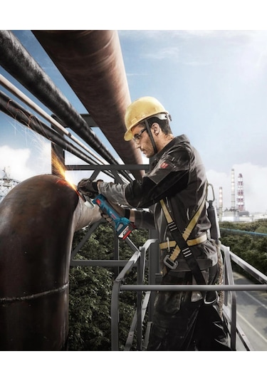 Bosch Professional GWS 180-LI Akülü Taşlama Makinesi (Akü ve Şarj Cihazı dahil Değil) - 06019H9022