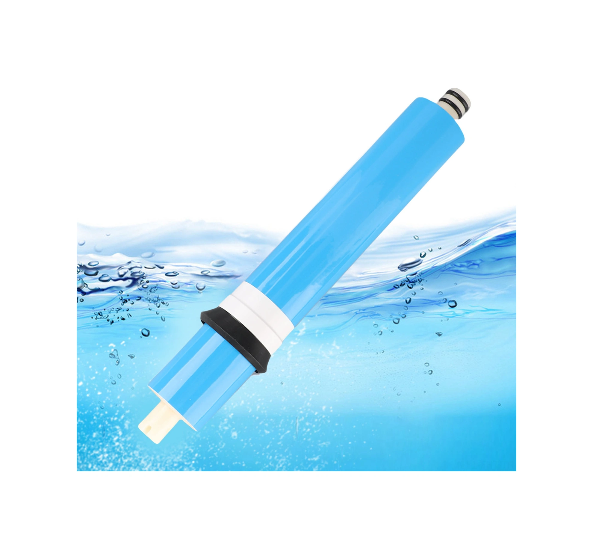 Hangfox Ulp1812-75g Yuvarlak Kompozit Tuzlama Membranı - Ev, Hastane Ve Laboratuvar Su Arıtma Sistemleri İçin 2000ppm Altı Tuz Oranı