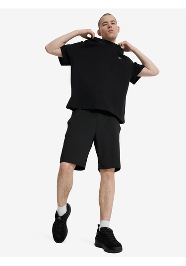 Lotto Erkek Oversize Vesuvius Tişört 363298483 Siyah