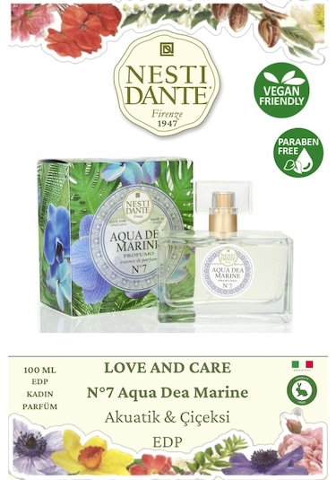 Nesti Dante No. 7 Aqua Dea Marine Kadın Parfüm EDP 100 ML