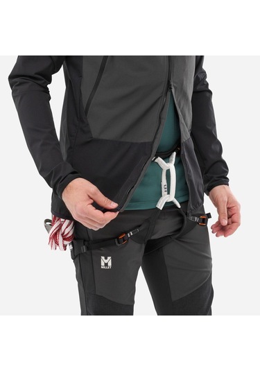 Millet Fusıon Xcs H Erkek Kapşonlu Polar Ceket Tam Fermuarlı Mıv9394 Mıllet.n9590 Çok Renkli