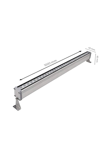 36w Led Wallwasher - Duvar Aydınlatma 3200k Sarı Işık Sarı