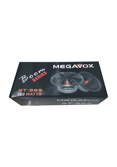 Megavox Gt-S65 6.5"Mıdrange 16 Cm 360 Watt Boom Serıes Oto Hoperl