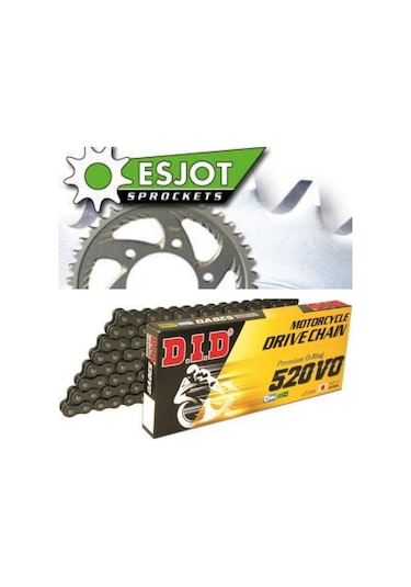 Kawasaki Ex 250 R Ninja 08-12 Did Zincir & Esjot Dişli Seti