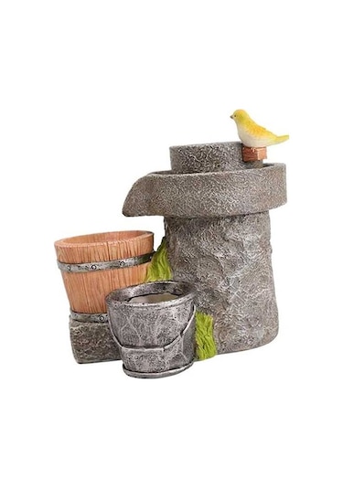 Pazly Ve Taşı Suntek Saksı Reçine Pot Kuş Şık Ev Etli Değirmen Ot