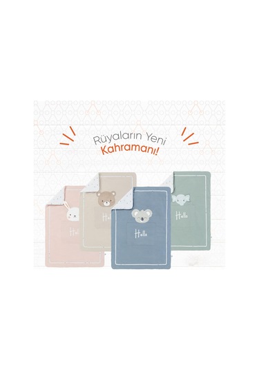 Gezenbebe Hero Nakışlı Bebek Ve Çocuk Yorganı 100x135