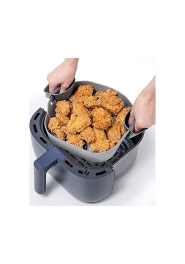 Ulzyvf Silikon Sepet Qt Kaplamaları İçin Fryer Fryer Diğer Aksesuarları Air Air 4-8 Jf Diğer