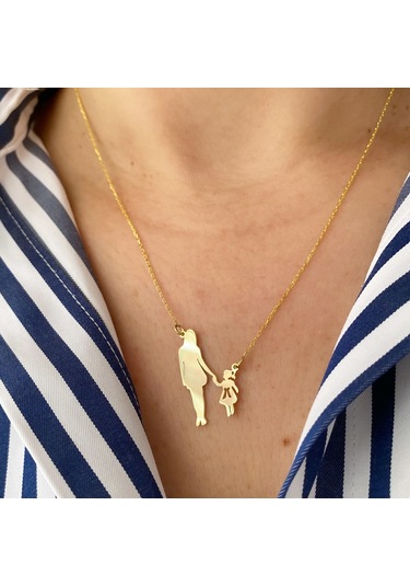 Simurg Jewellery Anneler Kız Gümüş Kolye