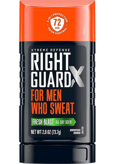 Right Guard Xtreme Defense Fresh Blast Antiperspirant Stick Deodorant 73.7gr