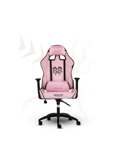 Rio Balerion Terletmez Kadife Kumaş Pembe Gaming Oyuncu Koltuğu -10 Pembe