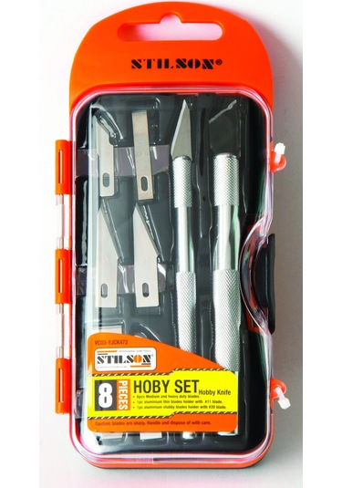 Stilson 8 Parça Hobi Neşter Set
