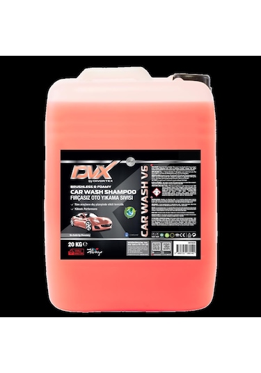 Divortex Car Wash V6 Fırçasız Oto Yıkama Köpüğü 20 Kg.