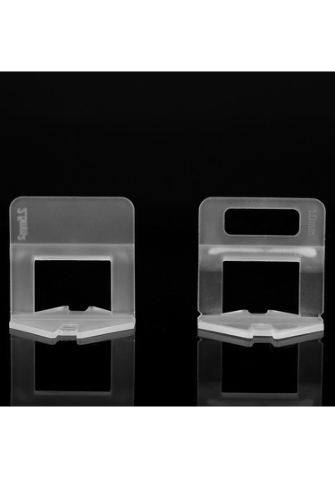 Yunboo 100 Adet 2.5mm Kaliteli Plastik Faience Düzeltici Tabanı - Faience Aralığını Sabitler Ve Kaymayı Önler Diğer