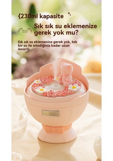 Lyon Buket Nemlendirici Küçük Kullan Usbşarj