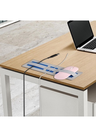 Suntek Dizüstü Bilgisayar Arka Depolama Cep Kablolar Için Gri