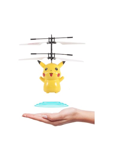 Oyuncak Pokemon Pikachu Uçan Peri Şarjlı Işıklı Hareket Sensörlü