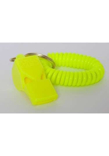 Fox 40 Classic Safety Düdük Neon Sari - Bileklikli 9935-1300 Çok Renkli