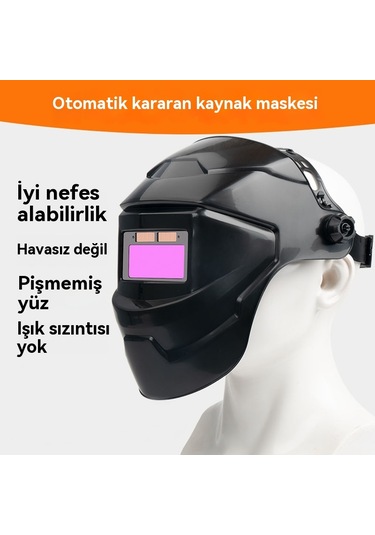 Güneşle Çalışan Otomatik Işık Ürünleri, Başa Çıkan Kaynak Maskesi