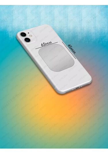 Sbm Place Manyetik Askı İçin Metal Plakalar 2 Adet 175404501 Gri