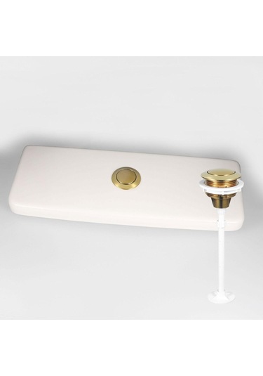 Suntek Ev, Banyo, Otel İçin 38 Mm Evrensel Kolay Kurulumlu Altın