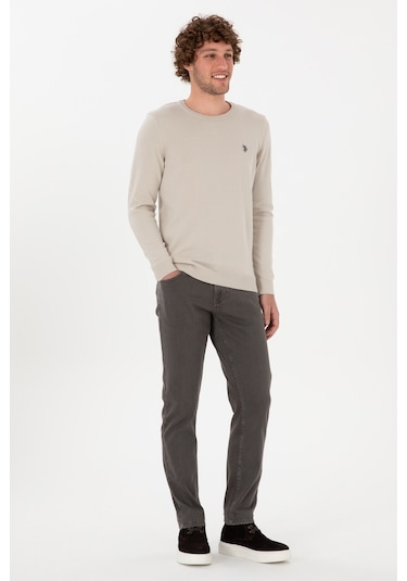 U.s. Polo Assn. Erkek Taş Kazak /triko 50313713-vr049 Tas