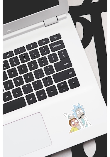 Rick And Morty Tasarımlı Laptop Notebook Tablet Telefon Sticker Set 15