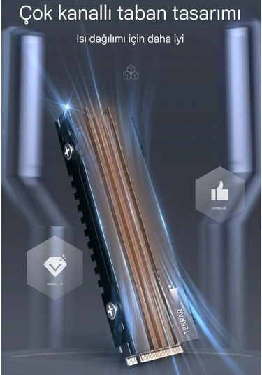 2280 M.2 Ssd Soğutucu Magnezyum Alüminyum Ps5/ps İcold 007