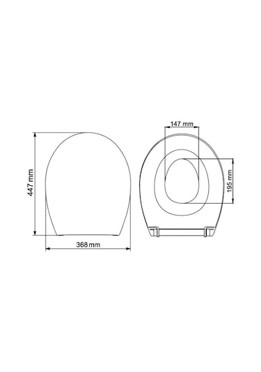 VİSAM LEYLAK YAVAŞ KAPANAN - Çocuk Oturaklı (Üstten Sıkmalı)