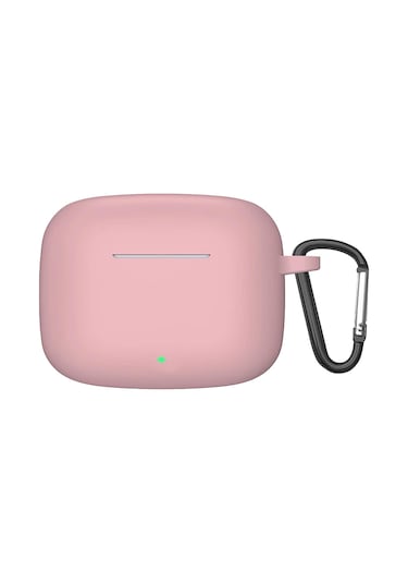 Caseonn Huawei Freebuds Se 4 Anc Kılıf Askı Aparatlı Mat Silikon Pembe