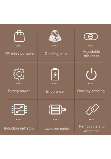 Hangfox Beyaz Taş Evrensel Fincan Kahve Değirmeni - Seramik Öğün Ayarı, Şeffaf Cam Depo, Type-c Şarj, Akıllı Direnc Tespiti, Tamamen Çözülebilir Beyaz