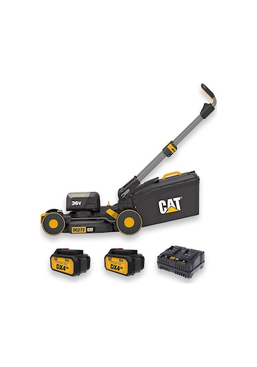 Cat DG272 36V 4.0AH Li-ion Profesyonel Kömürsüz Şarjlı Çim Biçme Makinesi