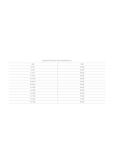 Kız Çocuk Krem İspanyol Paça Yüksek Bel Lastikli Tayt Pantolon Alt-0004.63 Krem