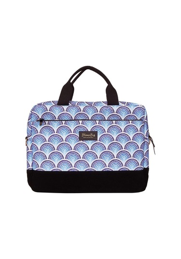 Bloominbag Calm Waves 15.6 İnç Laptop / Macbook Uyumlu Çantası Mavi