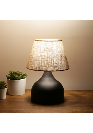 Homing AYD-3124 Milano Metal Gövdeli Abajur Jüt