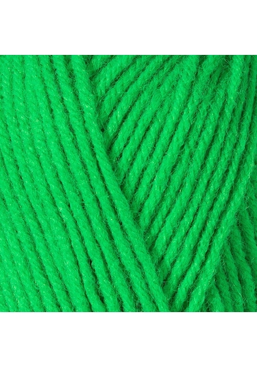 Kürkçü Han Dekor 100gr 100m El Örgü İpi Lime Yeşili
