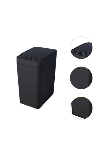Pazly Suntek Siyah Kutusu Hafif Fotoselli Dar Çöp Banyo Akıllı Ut Siyah