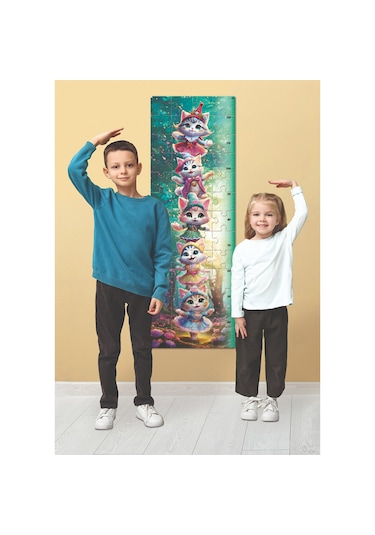 Xxl Puzzle Eğlenceli Kediler 98 33 Cm